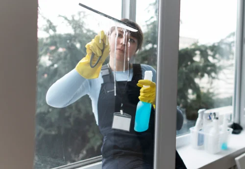 Nettoyage de vitres intérieures et extérieures à Mios